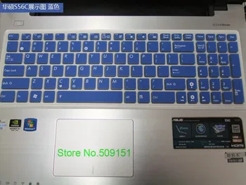 

Silicone laptop keyboard cover protector For Asus X555LP VX7 X501 DX991C X554L VM590ZE/LB VM510L E502M Vivobook 4000 S5
