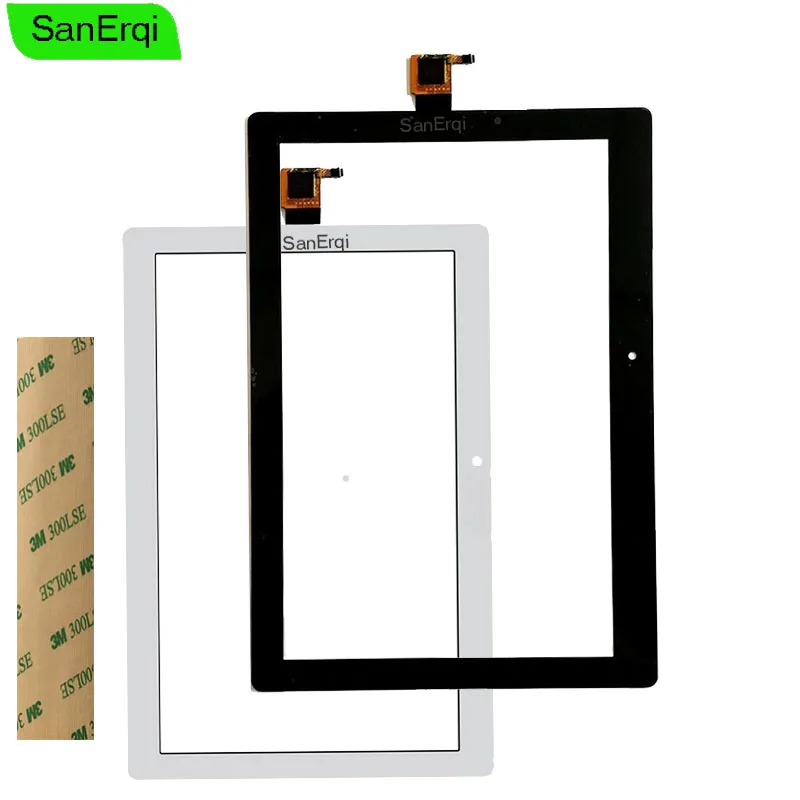 

Сенсорное стекло SanErqi для Lenovo Tab 2 A10-30 X30F YT3-X30, сенсорный экран, стекло, дигитайзер, панель, переднее стекло, датчик объектива