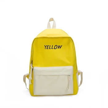 

Fashion big capacity shopping bag laptop backpack rucksack canvas bags student womens Bags nbxq277
