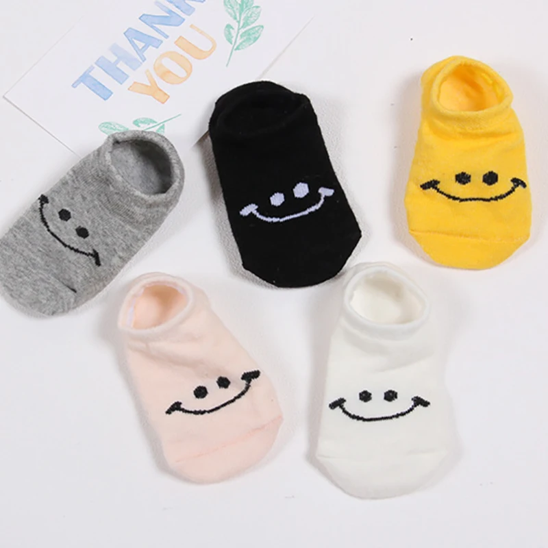5-Par-lote-2018-Mi-dos-Bonitos-Meias-Emoticon-Respiro-Confort-vel-Meias-Beb-Infantil-Meias