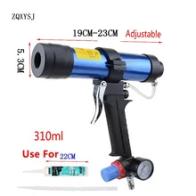 ZQXYSJ 310 мл патронный пистолет для краски и декорирования пневматический пистолет для шпаклевки стеклянного клея пневматические резиновые пистолеты инструменты герметик отделочные инструменты