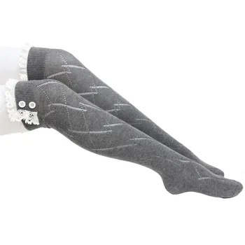 

Women Winter Warm Knit Leg Warmers Crochet Leggings Twist Lace Slouch Boot Fashion Sock Thicken casual meia dropshipping 40mi16