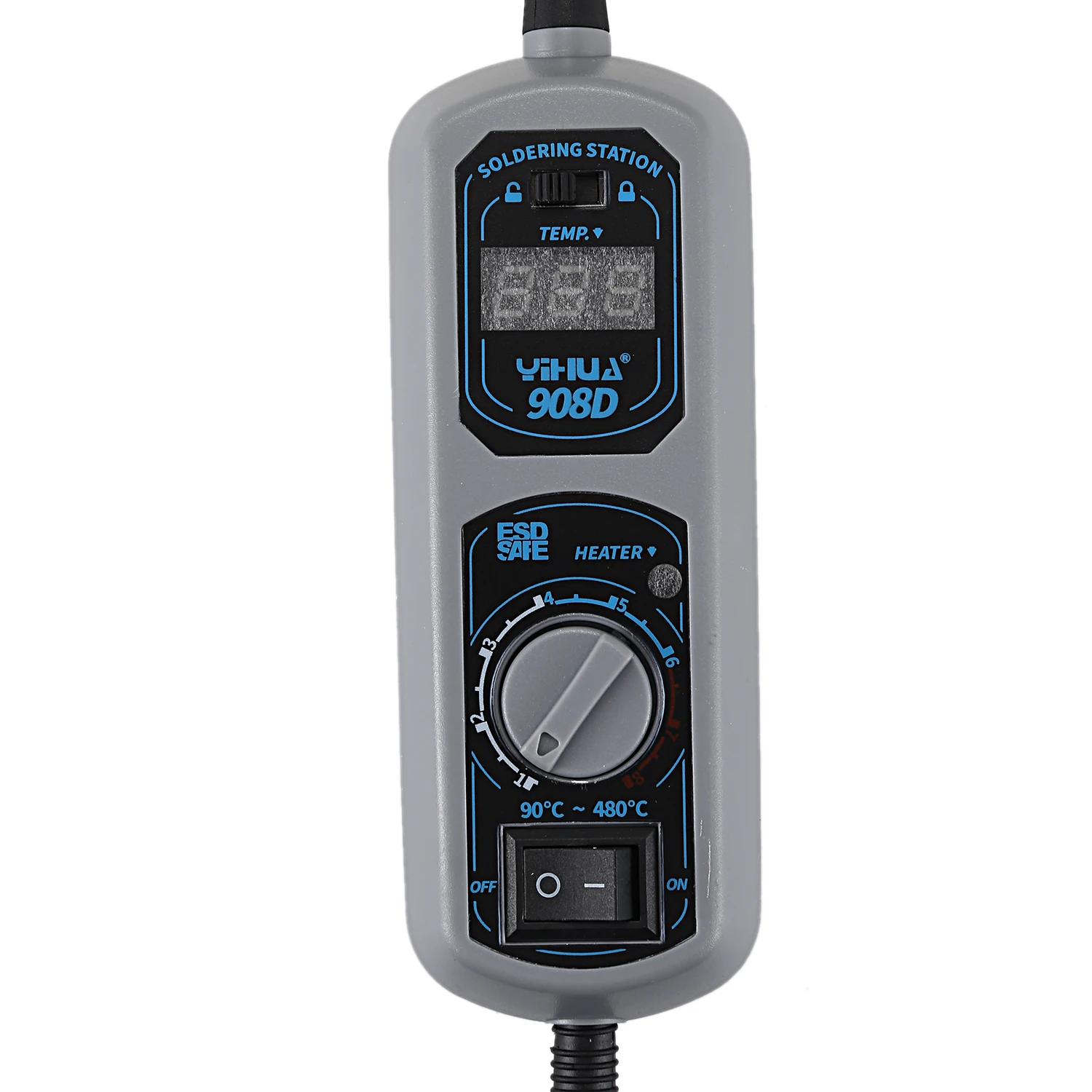 SHGO YIHUA 908D 220 В паяльная станция Мини Портативный Регулируемый Электрический