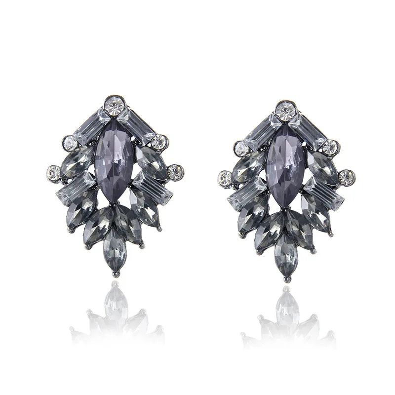 

2019 Real New Tin Alloy Aretes Earings In Europe And The Exaggerated Fashion Personality Type Leaves Earrings United States