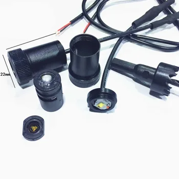 

2Pcs ghost lamp welcome lamp Logo laser projection locomotive LED door warning light for Skoda for Audi for jeeb for Honda