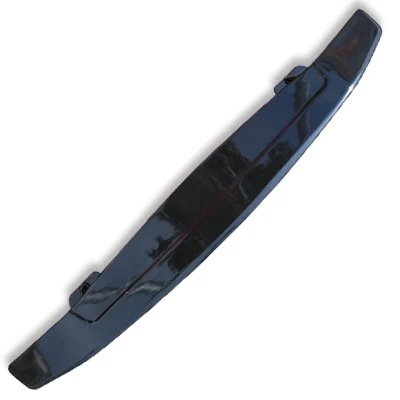 Универсальный автомобильный спойлер подходит для всех автомобилей седан АБС пластик Спорт индивидуальность автомобиля крыло без лампы для автомобилей Седан без дрели - Цвет: Gloss black