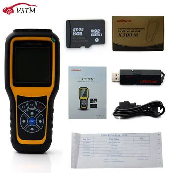 

OBDSTAR X300M Special for Odometer Adjustment and OBDII X300 M Mileage Correction Tool OBD2 Odometer Programmer