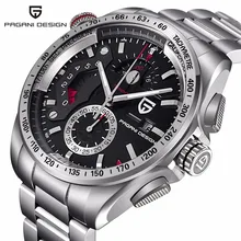 PAGANI DESIGN Luxury chronograph Sports Men s Watch Japanese Movement stainless Steel waterproof Quartz watch Relogio