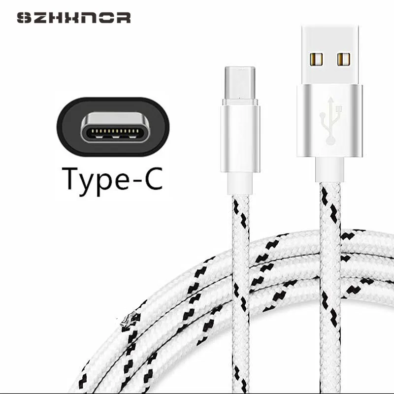 Тип C 2 м метра usb 3 1 Fast зарядный кабель для samsung A7 A8 A9 2018 A6s S9 S8 Usbc Kabel|Кабели мобильных
