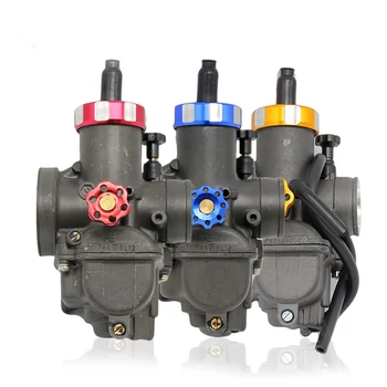 

ZSDTRP Super performance Gray color KEIHIN Racing Carburetor PE28 PE30 28 30mm Fit motorbike Moped Scooter Dirt Bike ATV Quad