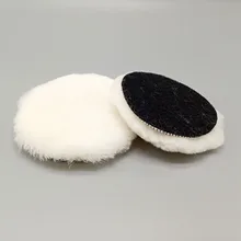 Овечья шерсть полировальный коврик для автомобиля полировщик деталь зеркальная отделка полировка 6 дюймов и 7 дюймов