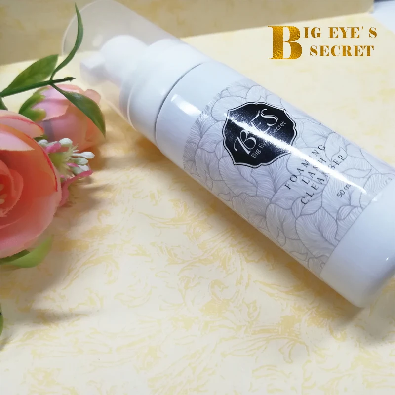Пеноочищающее средство для наращивания ресниц Big eye's секретное очищения