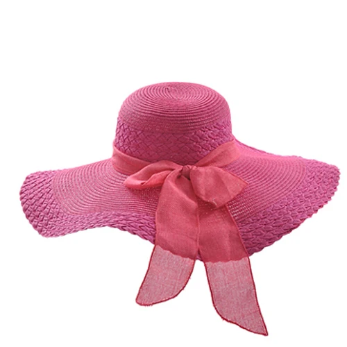 Шляпа от солнца не беспокоить письмо широкие полями летние шляпы для женщин анти-УФ складной соломенная шляпа пляж море женские шапки - Цвет: plum red