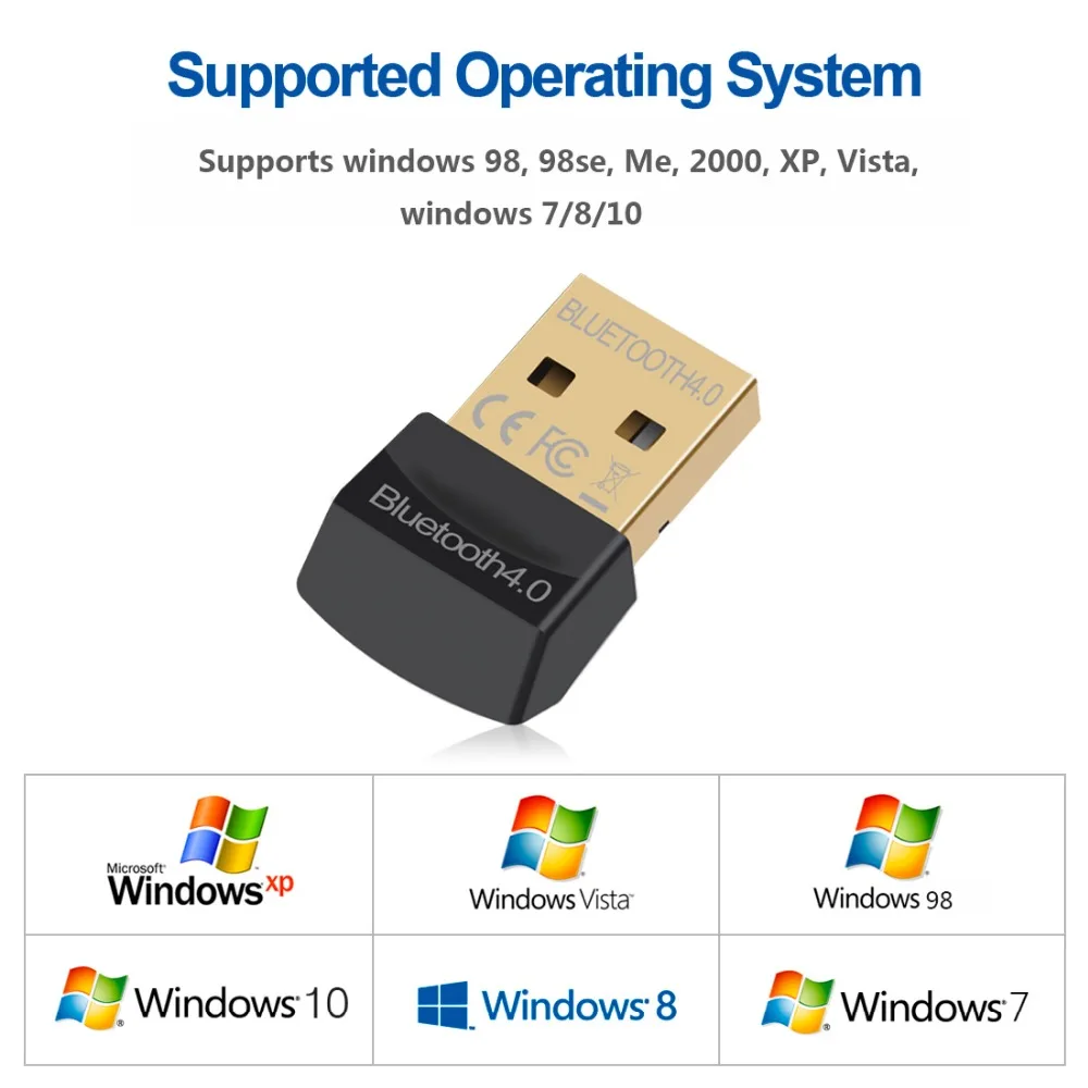 Bluetooth адаптер V4.0 CSR Двойной режим беспроводной мини USB Bluetooth Ключ 4,0 передатчик для компьютера ПК