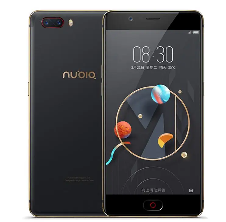 Nubia M2 4 Гб + 64 Snapdragon 625 MSM8953 восьмиядерный смартфон 5 &quotFHD AMOLED 16MP 13MP двойная камера