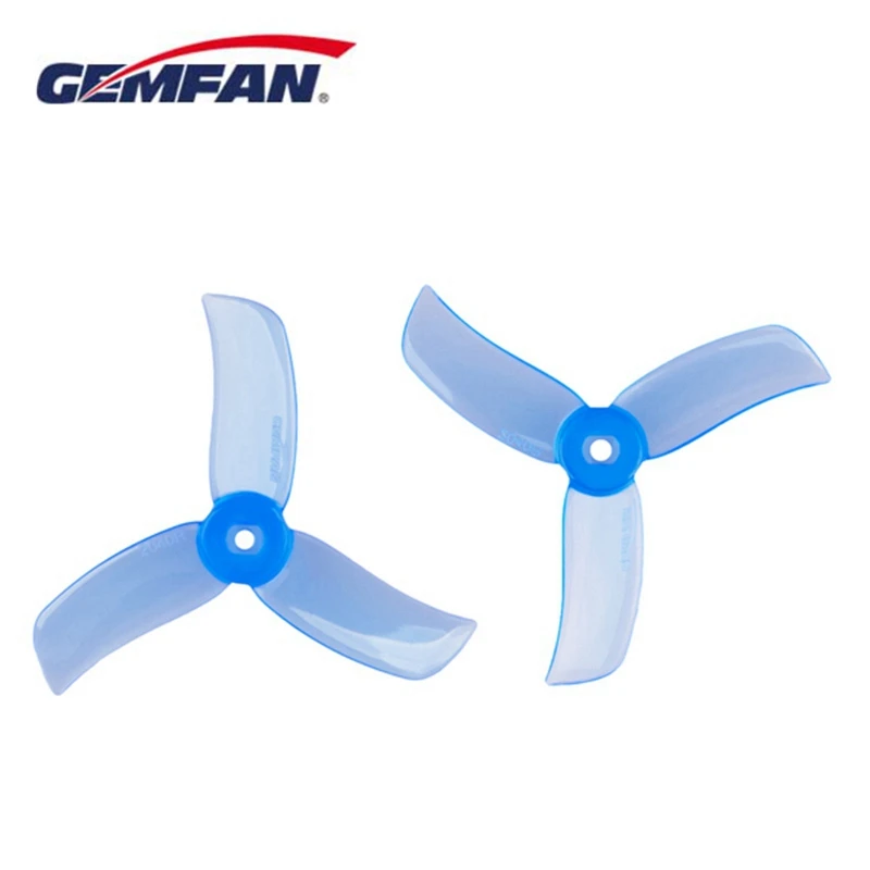 4 пары Gemfan Hulkie 2040 2x4x3 3-лопастное квадратное отверстие PC 5 цветов FPV гоночный пропеллер лезвия для 0806-1105 мотор для RC игрушки