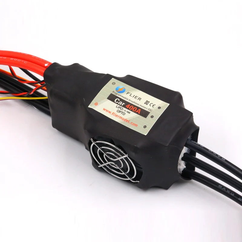 FATJAY FLIER 400A 3 16S Высокое напряжение ESC бесщеточный контроллер скорости с USB