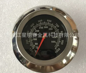 

DHL 200pcs high quality BBQ Thermometer 50~500 degree Display Thermometer Roast Barbecue BBQ Pit Smoker Grill Temp Gauge