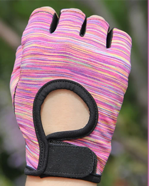 

Summer Men/Women Fitness Gloves Gym Weightlifting Cycling Yoga Bodybuilding Training Thin Breathable Ant-slip Half Finger Gloves