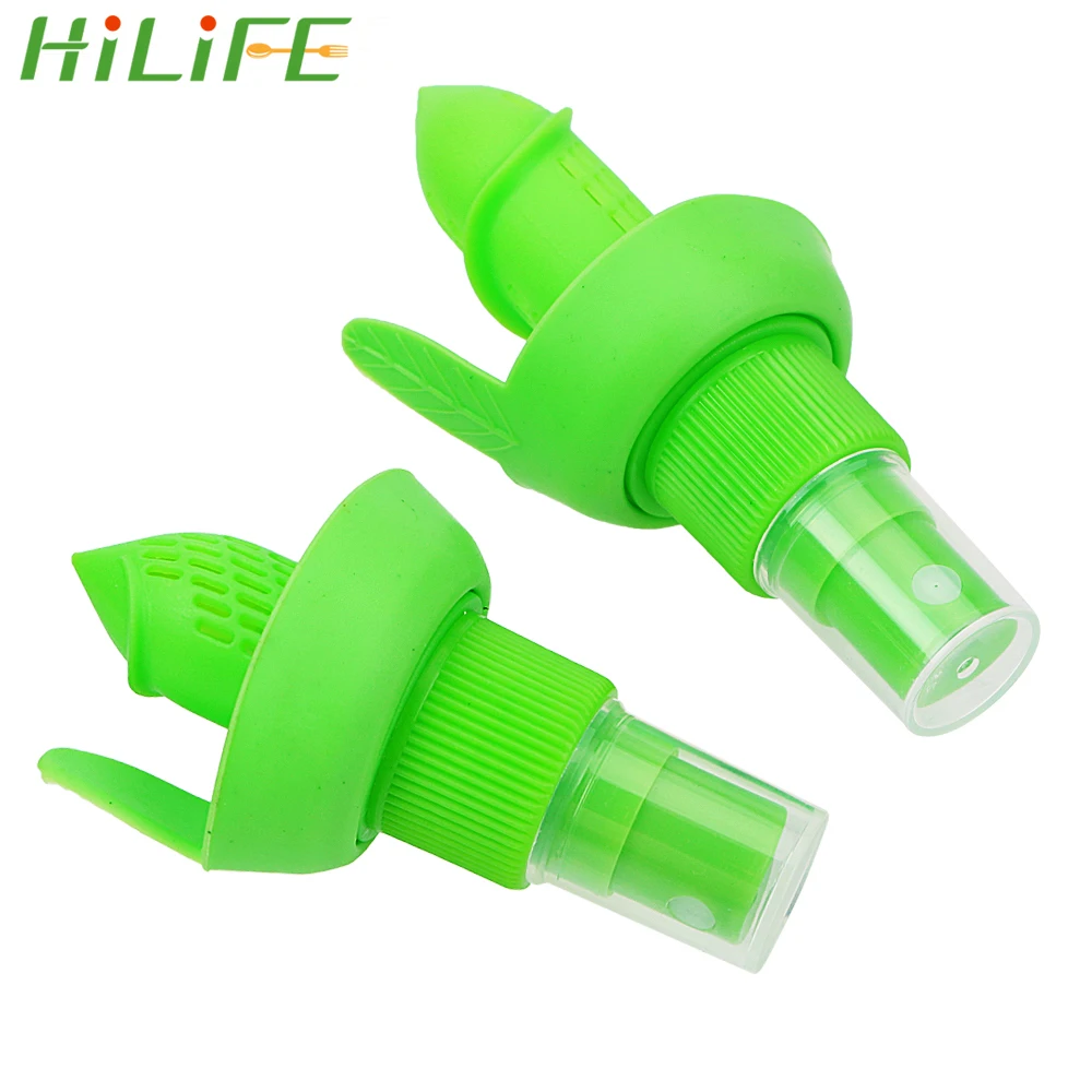 

HILIFE Orange Juice Squeeze 2Pcs/set Hand Juicer Lemon Sprayer For Cook Steak Chicken Salad Drinks Fruit Juice Citrus Spray