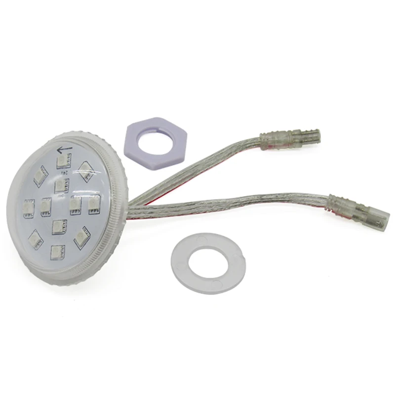 

24V 60mm rgb pixel led module light UCS1903,5050 smd amusement ride rgb led lights,diameter 60mm,12LEDs/module,waterproof IP67