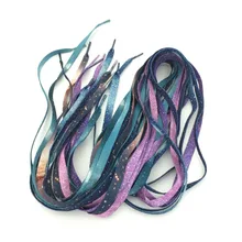 Дизайн серии Planet Шнурки плоские хлопчатобумажные шнурки для кроссовок одна пара