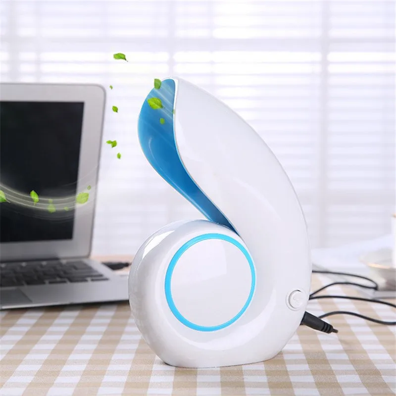 hot fashion mini portable bladeless fan small table desk home fans air