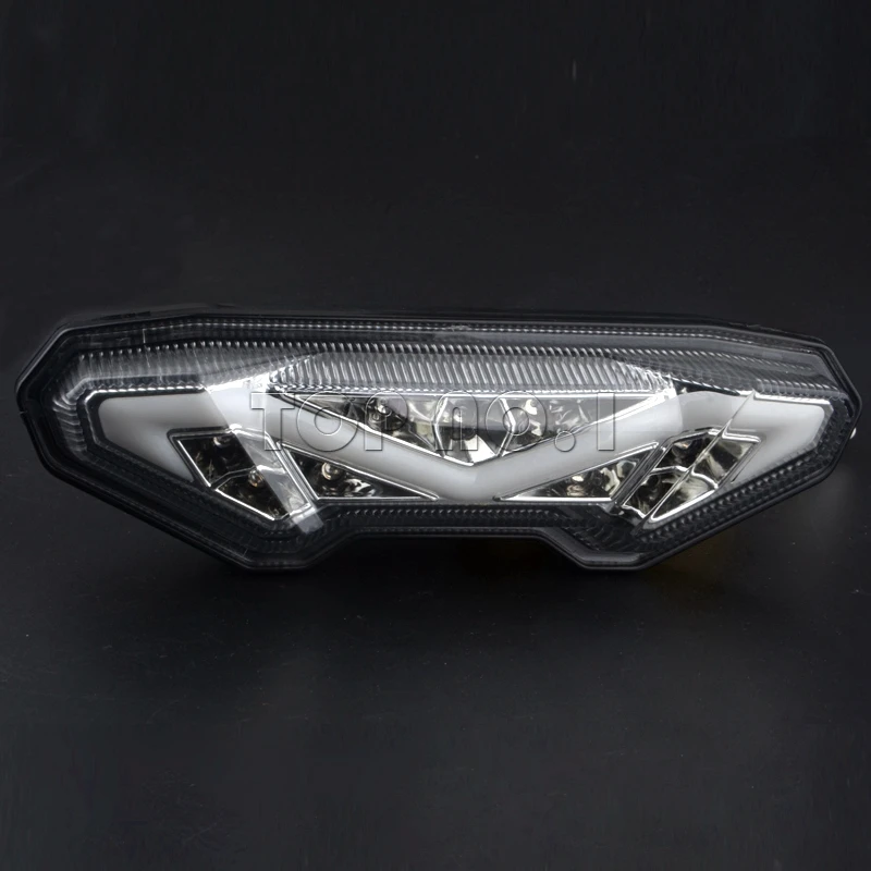 

For YAMAHA FZ-09 MT-09 FJ-09 MT09 Tracer 2014-2016 Motorcycle Integrated LED Tail Light Brake Turn signal Blinker Lamp Clear