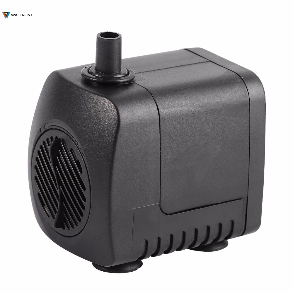15W Water Pump For Aquarium Submersible Fish Tank Pump 12 LED Colorful