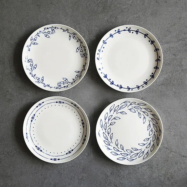 high quality blue white
