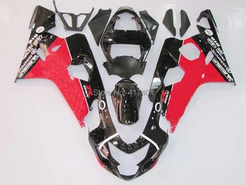 

7gifts For Red Black K4 04 05 SUZUKI GSX-R600 GSXR600 HOT GSXR-600 GSXR 600 2004 2005 Body Fairings