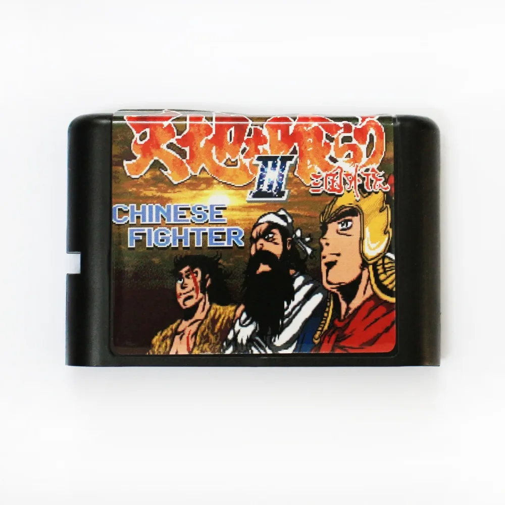Китайская игровая карта Fighter III 16 bit MD для Sega Mega Drive SEGA Genesis|chinese fighter|16 bitmd game |