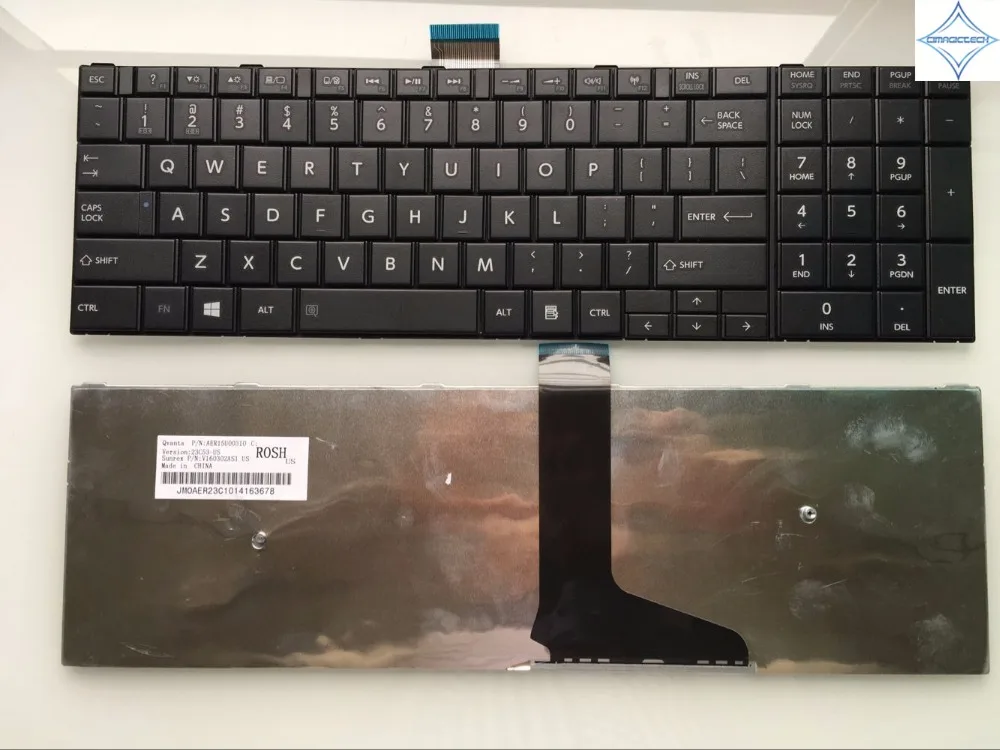Для Toshiba Satellite C55 C50 C55D C55D C55T C55-A C55D-A C50-A C55T-A нам AER15U00310 V151012AS1 английская Клавиатура ноутбука