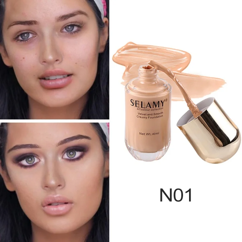 Foundation Brightens The Portable Concealer Lasting Liquid Makeup Foundation Powder Foundation