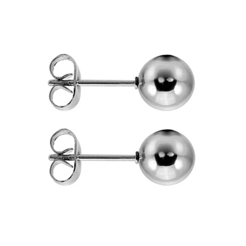 ER001-14 Stainless Steel Stud Earrings 