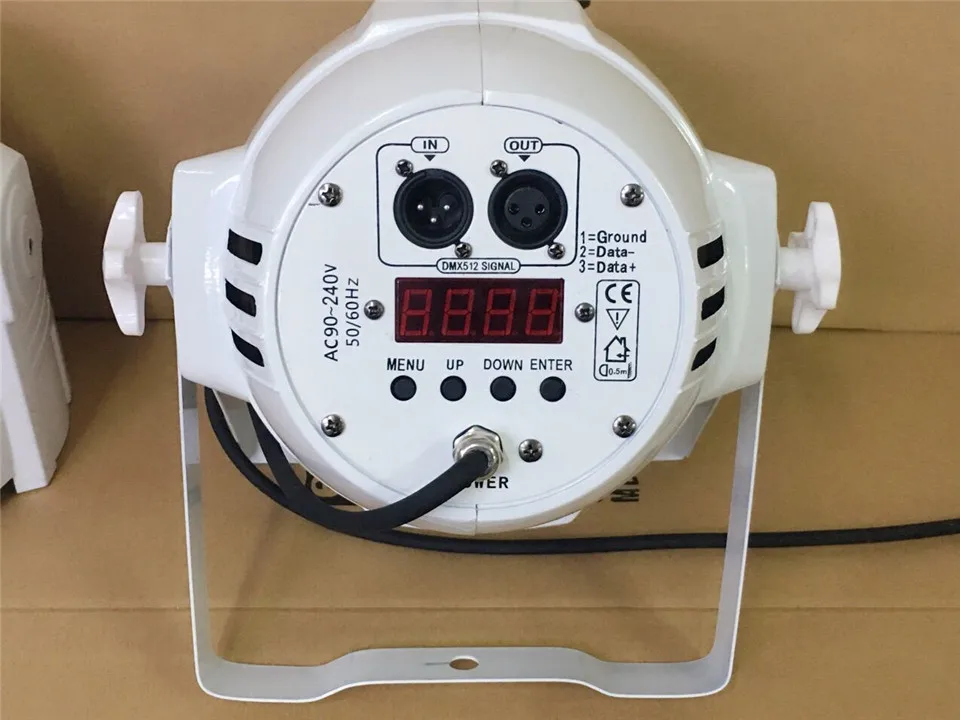 C 8X18x12 W светодио дный Par Luces con кейс 1 Llevo la Luz де номинальной RGBW 4in1 светодио дный номинальной DMX 6/8 Каналес светодио дный без каблука Par светодио дный de Lujo luces - Цвет: C