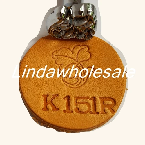 Инструмент для резьбы по коже, K151L/K151R, кожаный штамп, кожаный инструмент