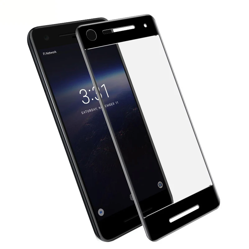 IMAK-For-Google-Pixel-2-Full-Screen-Coverage-Tempered-Glass-Screen-Protector-3D-Edge-Full-Cover (1)