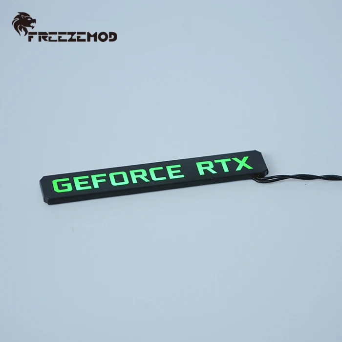 FREEZEMOD видеокарта индивидуальный светильник с водяным охлаждением светильник ing. XYD-GEFORCE RTX
