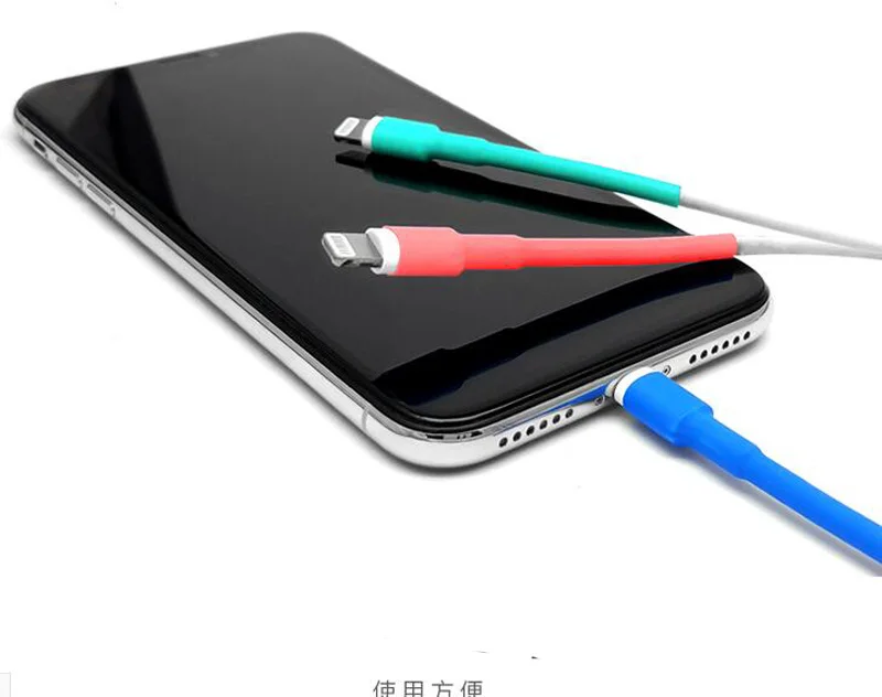 Posidon 6 мм 7 цветов Iphone провод данных термоусадочные трубки помочь Крючки термоусадочные трубки Пластик Термальность-Пластик трубки