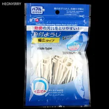 30 шт./упак. зубная нить для отбеливания зубов инструмент для ухода за межзубным пространством щетка для размещения между прутьями зубочистки нить Пластик Зуб чистки провода зубная нить