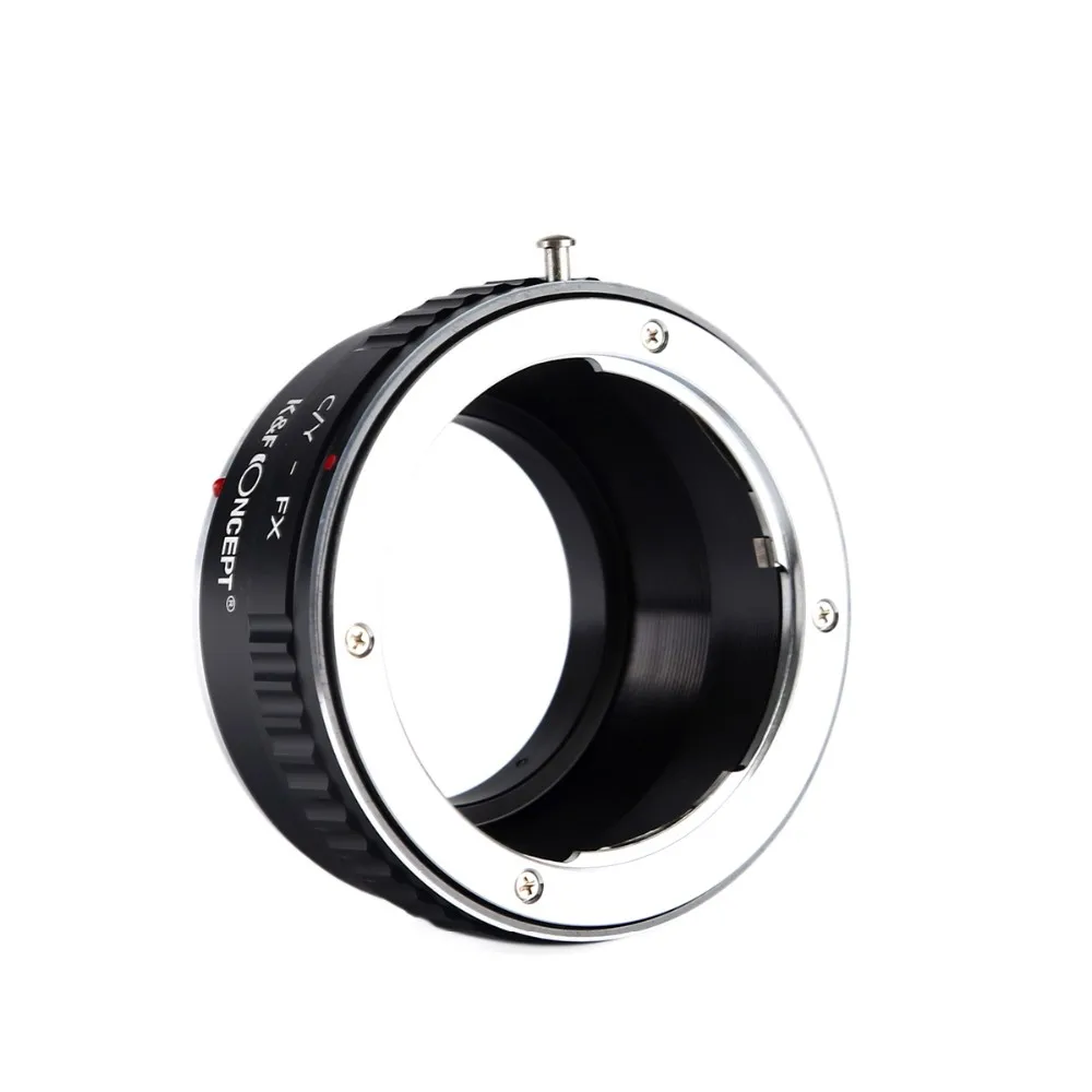 K& F концепция C/Y-FX крепление линзы камеры Адаптер кольцо для Contax Yashica C/Y объектив для Fujifilm FX крепление для корпуса камеры