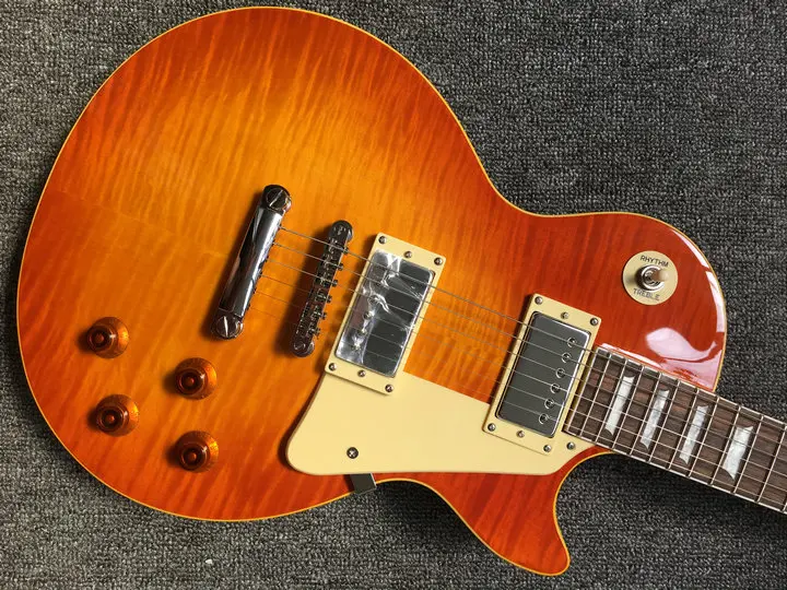 

electric guitar 2018 g lp guitar custom standard lp electric guitar mahogany neck guitar in china Free Shipping