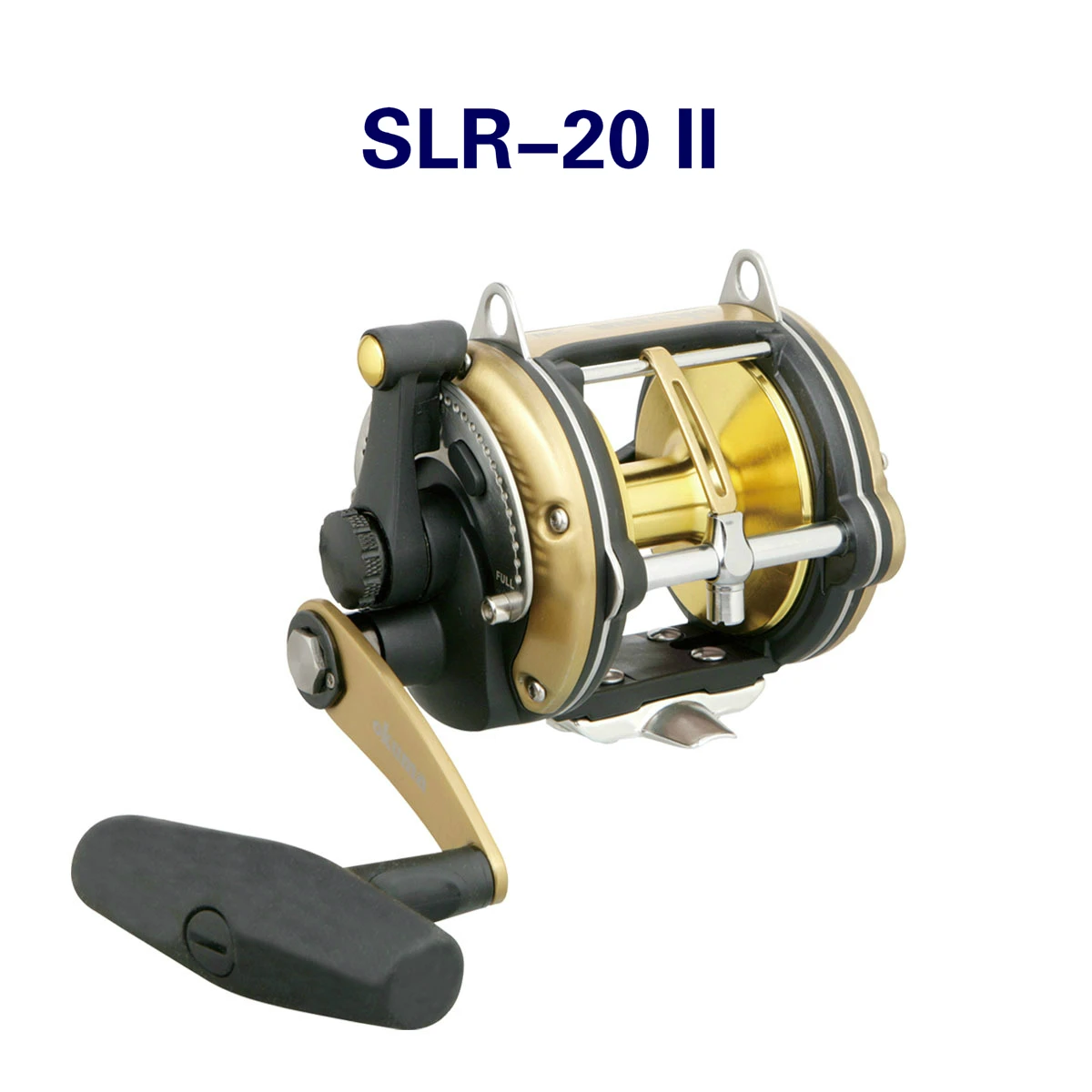 Okuma SLR-20/30II Fishing Gear Cast Drum Wheel Vessel Fishing Ocean Carp Fishing Baitcasting Reel 5BB Line Winder Wire Spooler - Цвет: Золотой