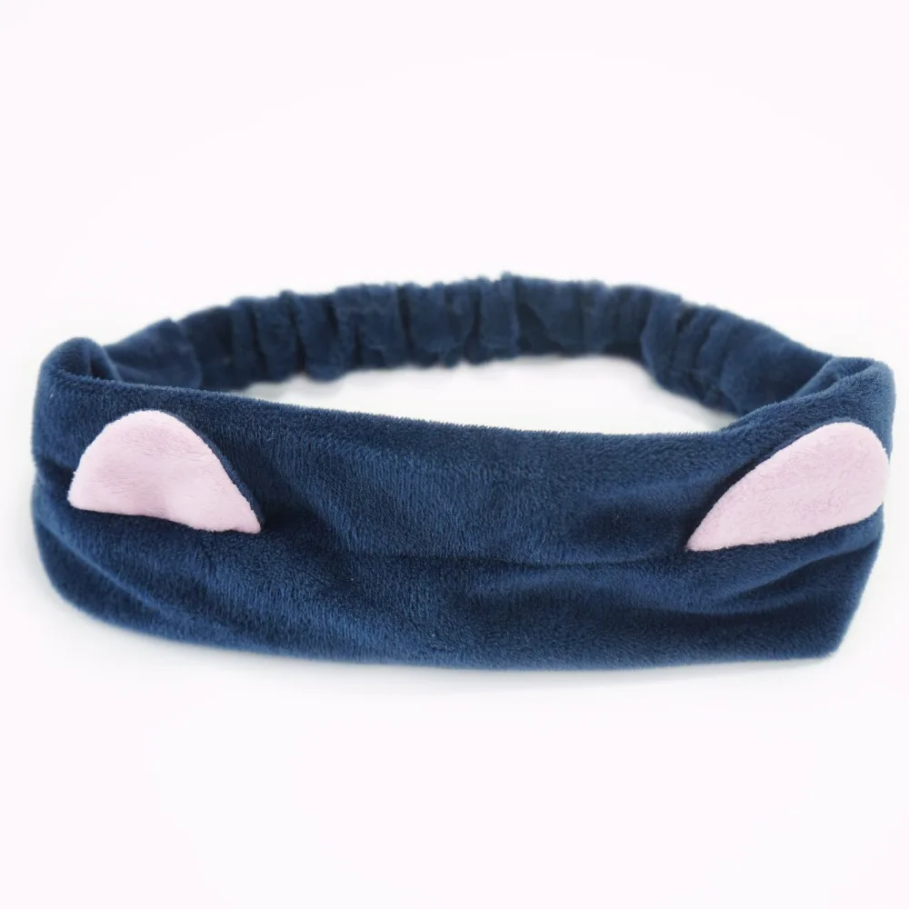 Multiple Styles Cute Elastic Cat Ears Headbands for Women Girls Makeup Face Washing Headband Hairdo Headwrap Hair Accessory head accessories female