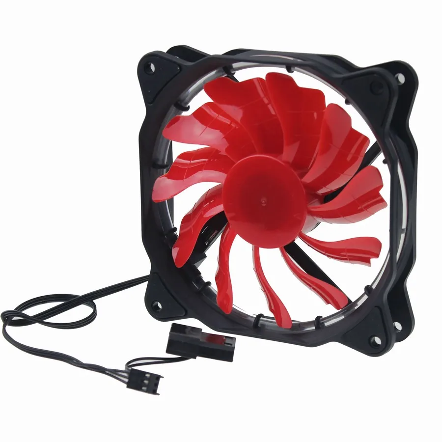 120mm red led fan 9