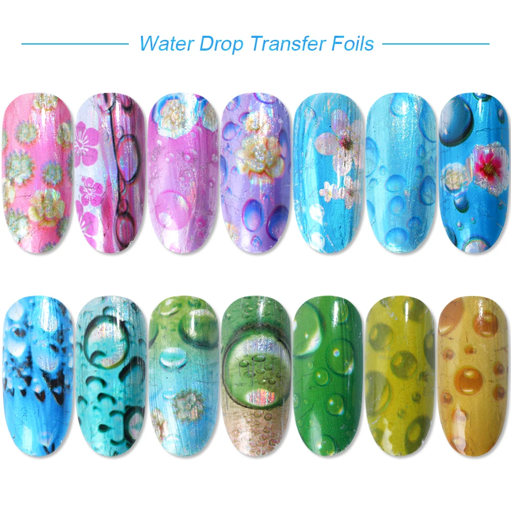 waterdrop nail foil 03