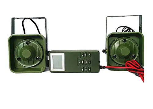 

PDDHKK Hunting Decoys 2x50W Speaker 182 Sounds Hunting Caller Remote Control Bird Hunting Speaker Duck Caller Portable Bird Trap