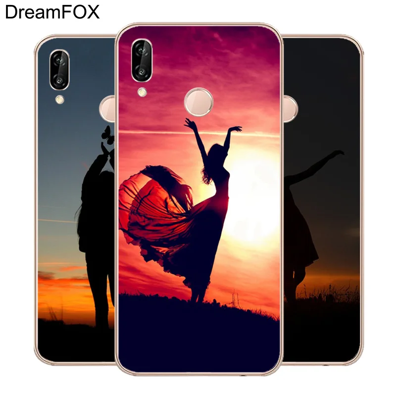 DREAMFOX M448 танцор Мягкий ТПУ силиконовый чехол для Huawei Honor 6a 6C 7X9 10 P20 P30 Lite Pro P Smart 2019 |
