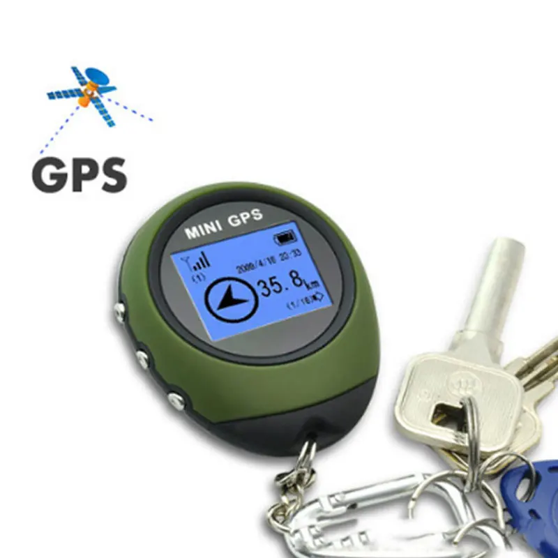 

GPS Receiver&Location reliable Tracker Handheld Keychain USB Rechargeable Real Time Tracking Device For car Outdoor Travel